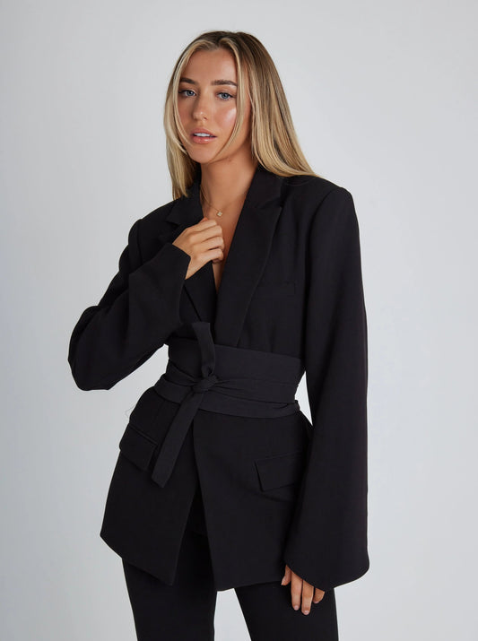 Celine™ | Blazer avec Ceinture