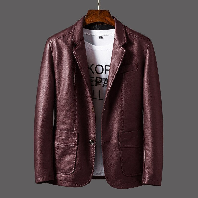 Kyle™ | Charmante Veste en Cuir pour Hommes