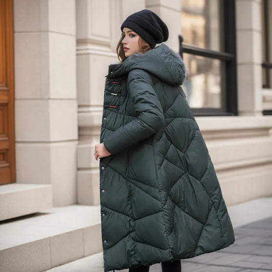 Stella™ | Veste Long Parka Bouffante