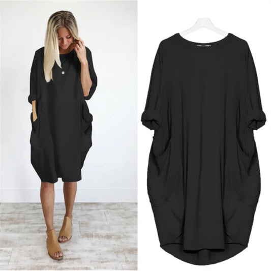 Arlette | Robe Oversize avec Poches