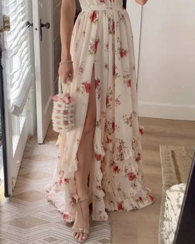 Crizel | Robe Maxi Imprimé Floral