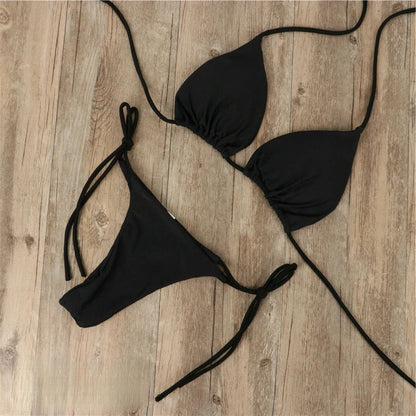 Aletta | Bikini Deux-Pièces à Couverture Halter